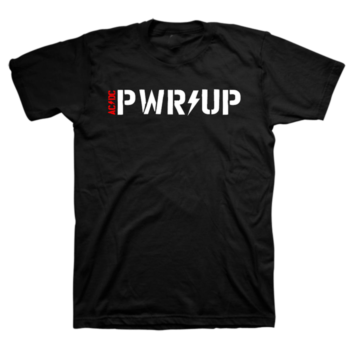 2025 PWR UP Tour T-Shirt in Black & White
