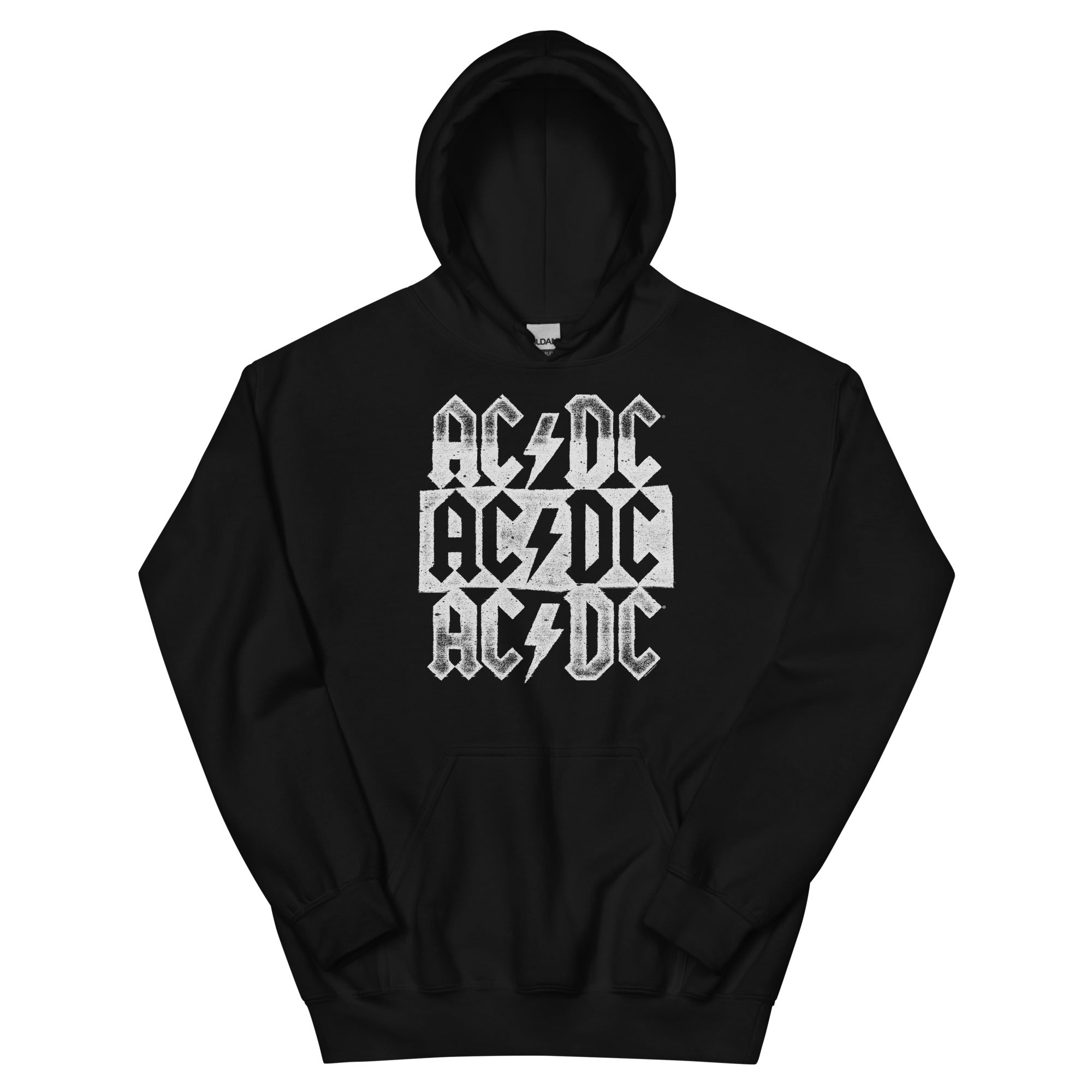 AC/DC Band Logo Hoodie - Classic Rock Pullover