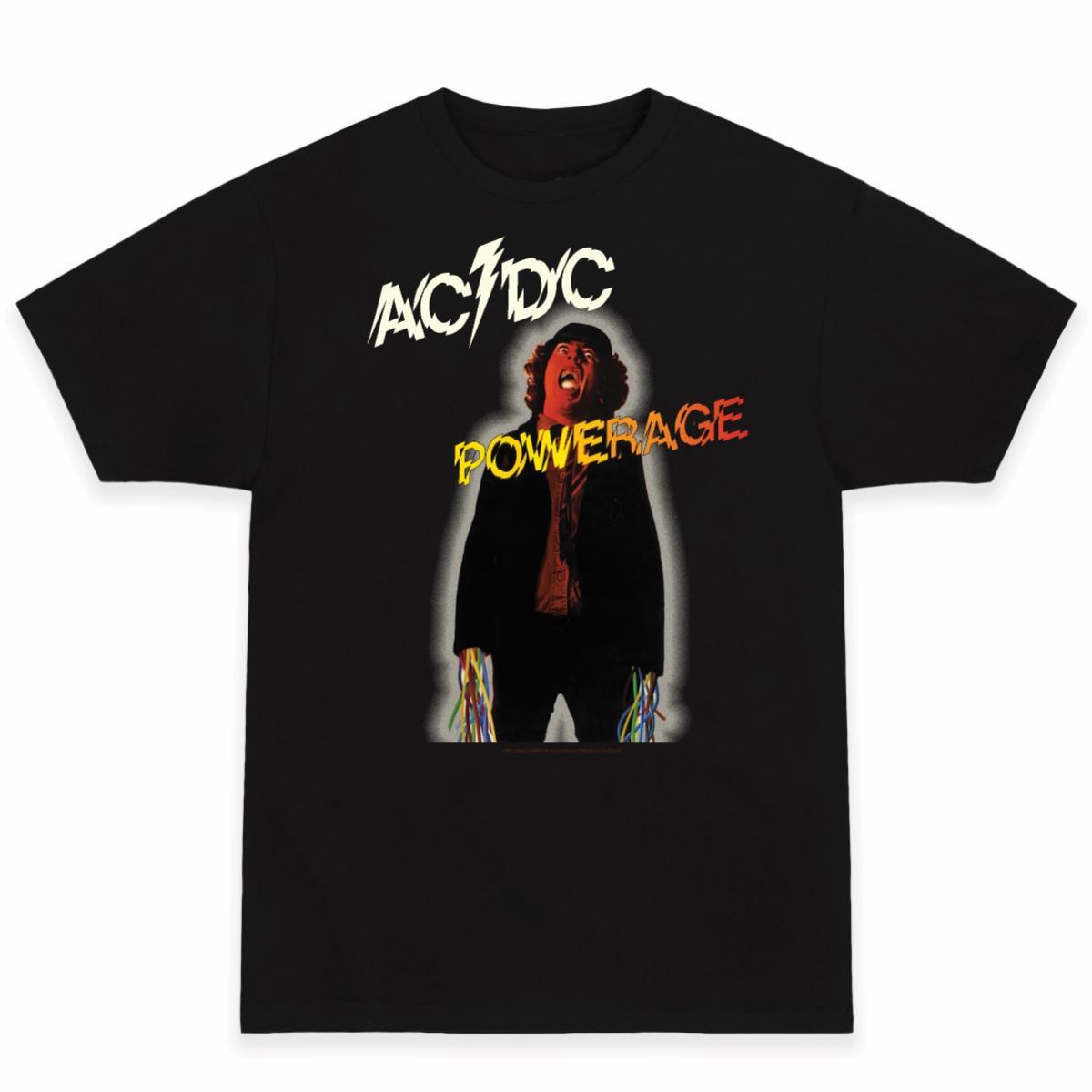 AC/DC Powerage Graphic Black Tee