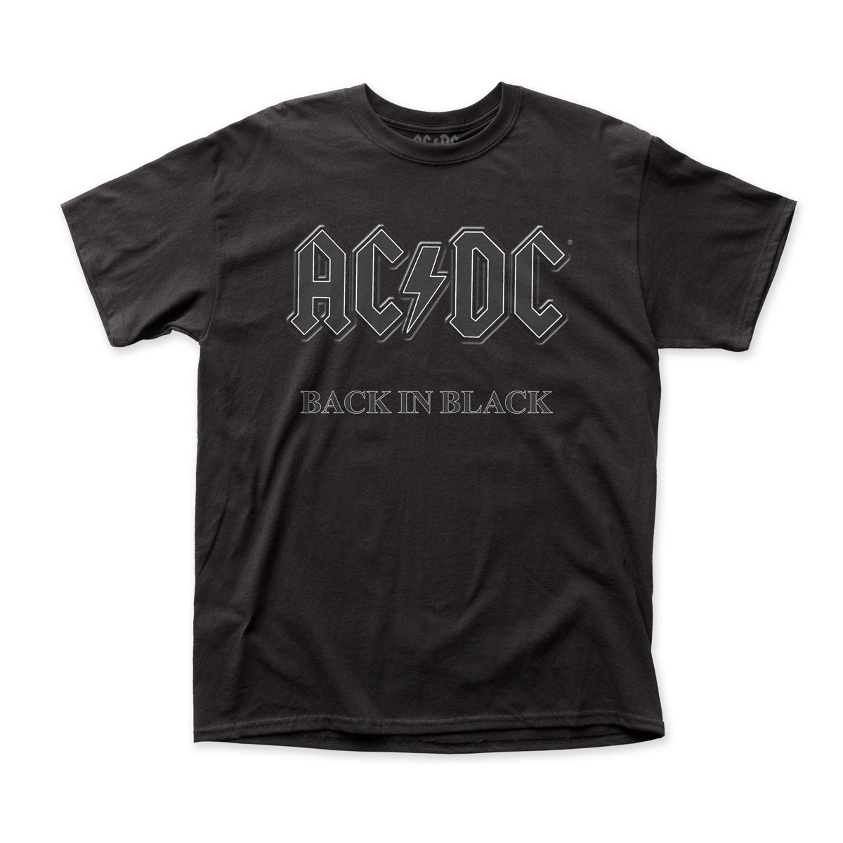 Black Outline Graphic Tee for Casual Wear