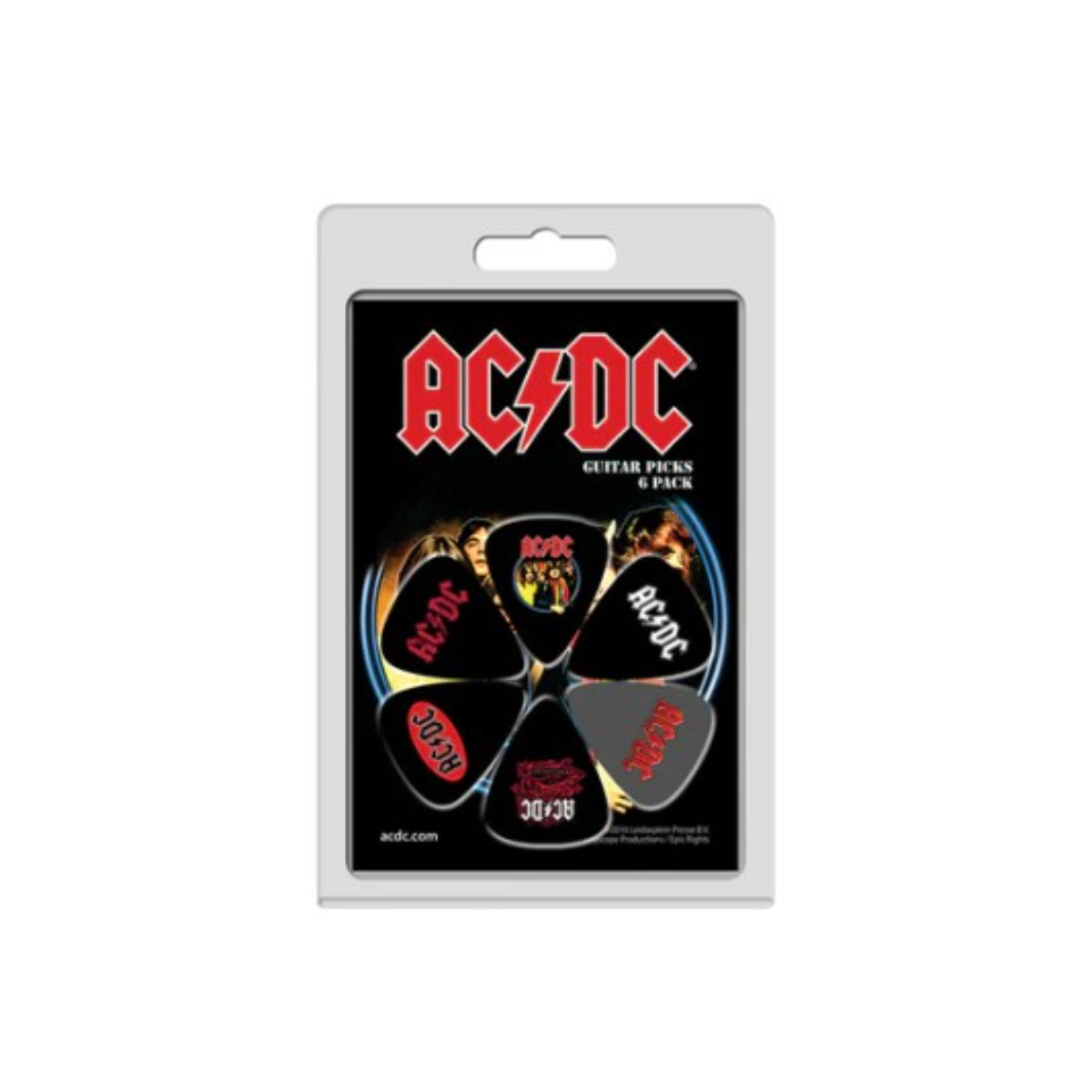 AC/DC Highway to Hell 6-Pack Guitar Picks
