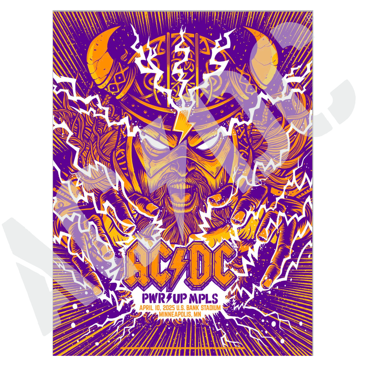 Minnesota PWR UP Tour Exclusive Poster