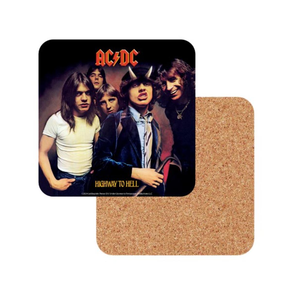 AC/DC Highway to Hell 6-Pack Drink Coasters