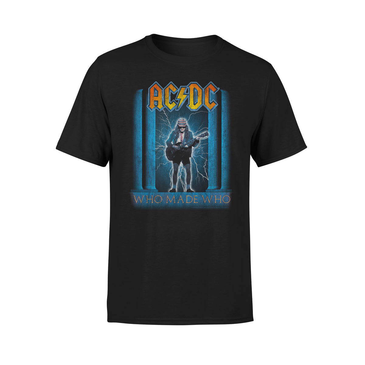 AC/DC Who Made Who Black Band Tee