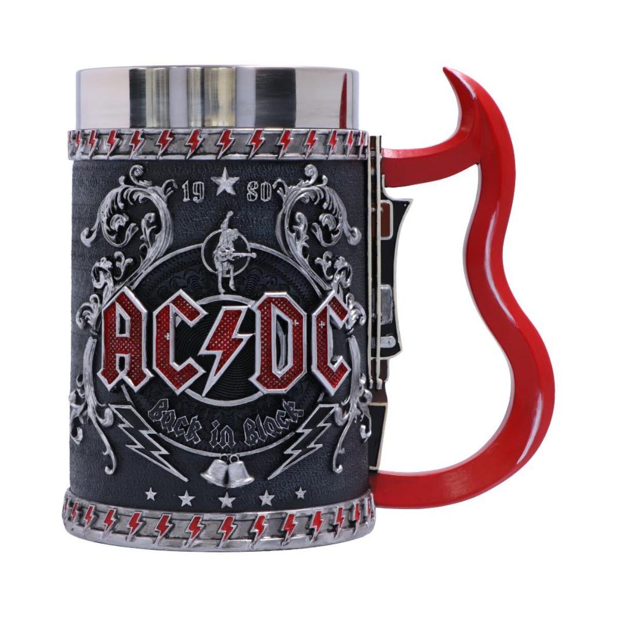 AC/DC Back in Black 16cm Beer Tankard