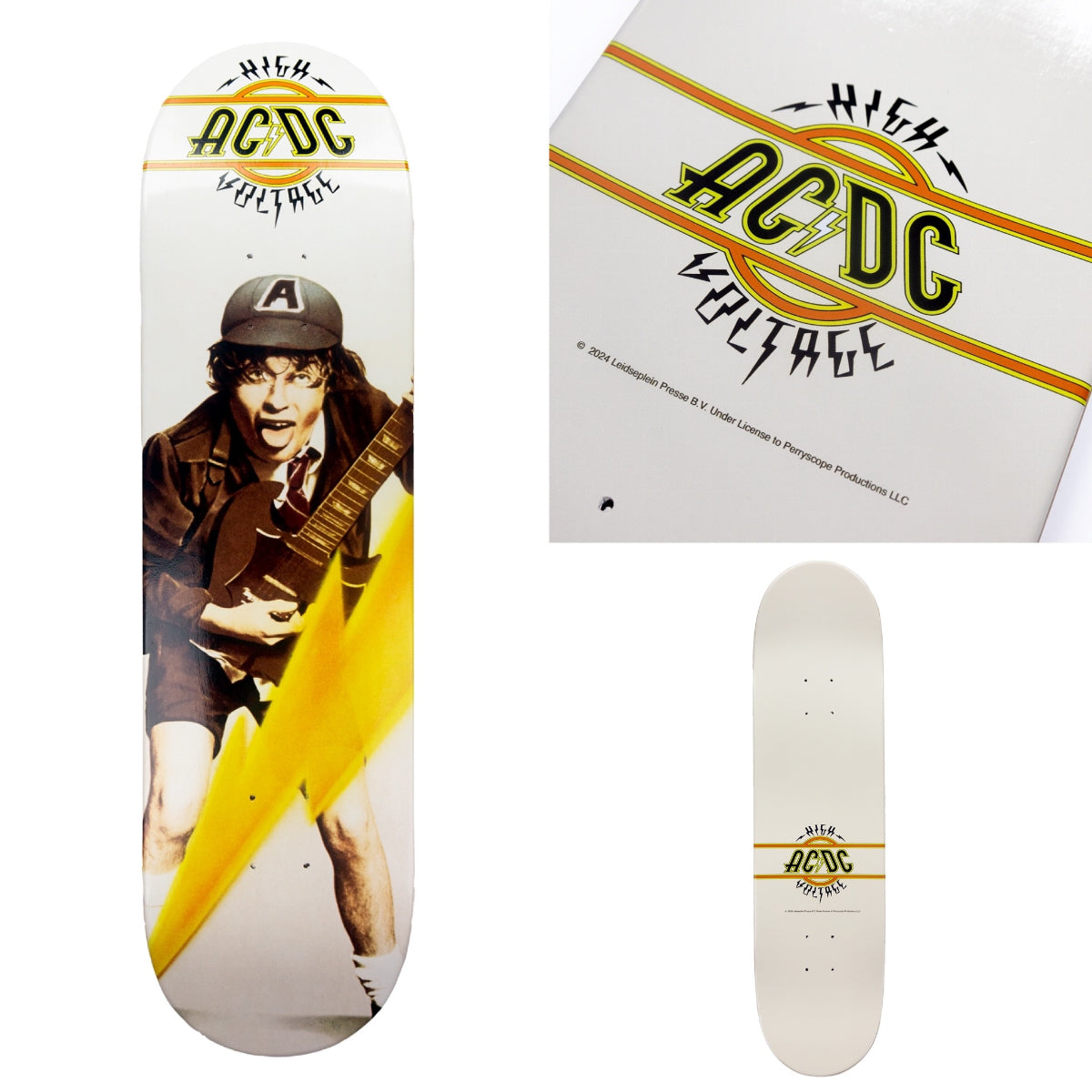 High Voltage Pro Skateboard Deck