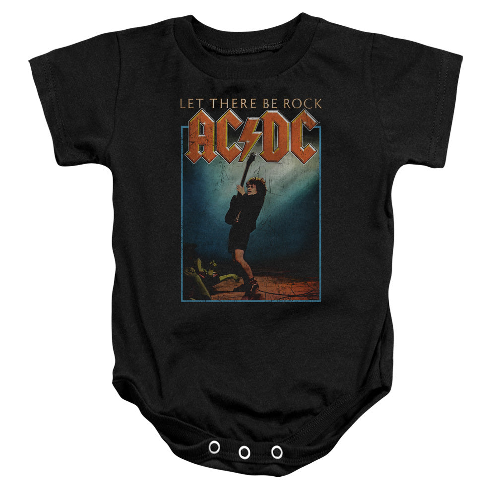 AC/DC Baby Bodysuit - Let There Be Rock Design