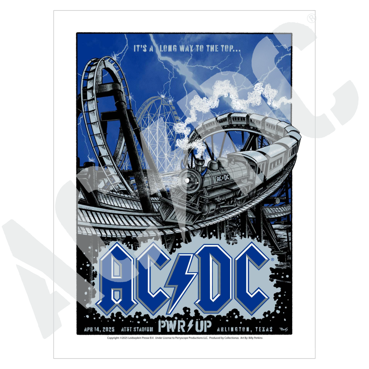 Texas PWR UP Tour Exclusive Poster - Limited Edition