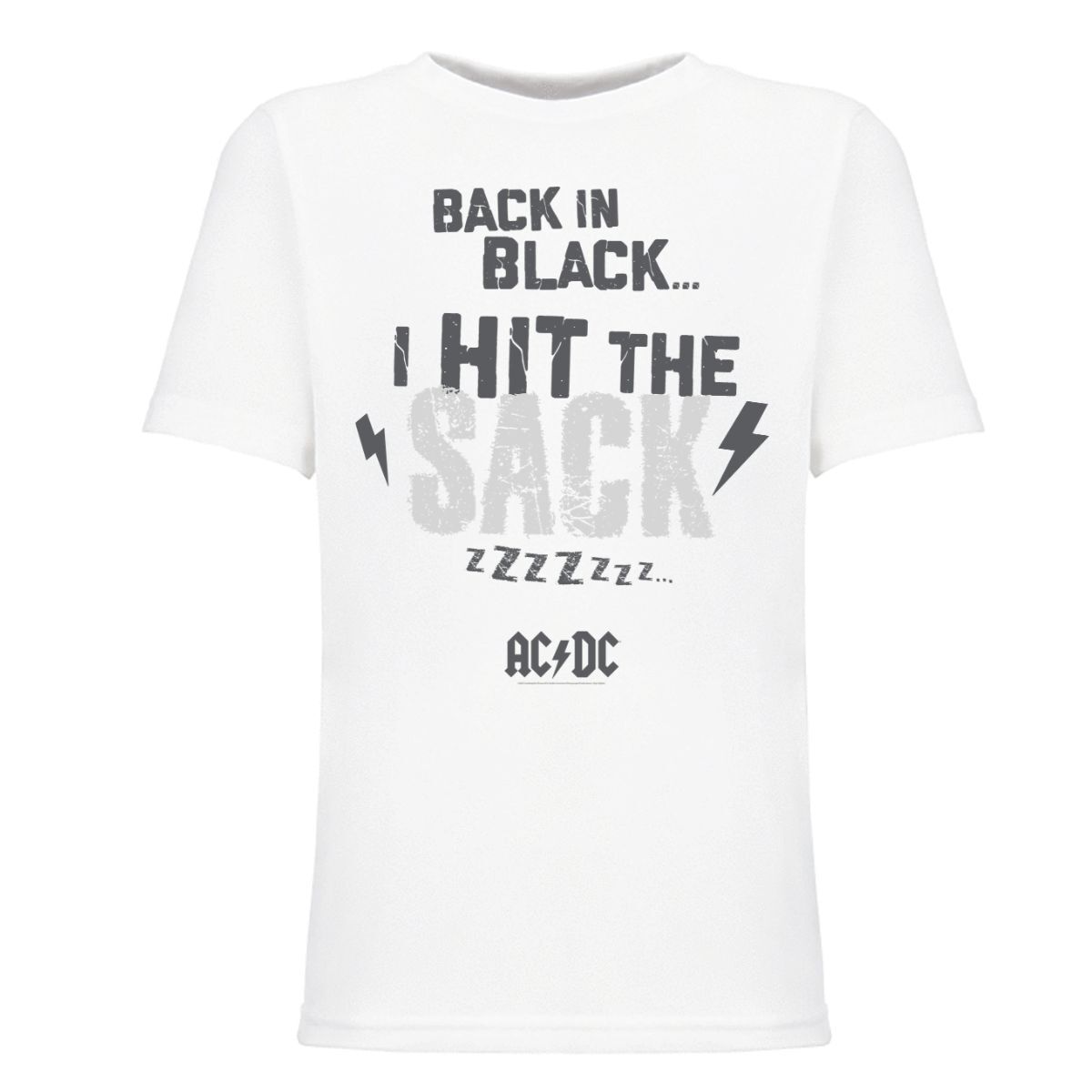 Youth White Hit The Sack Graphic Tee