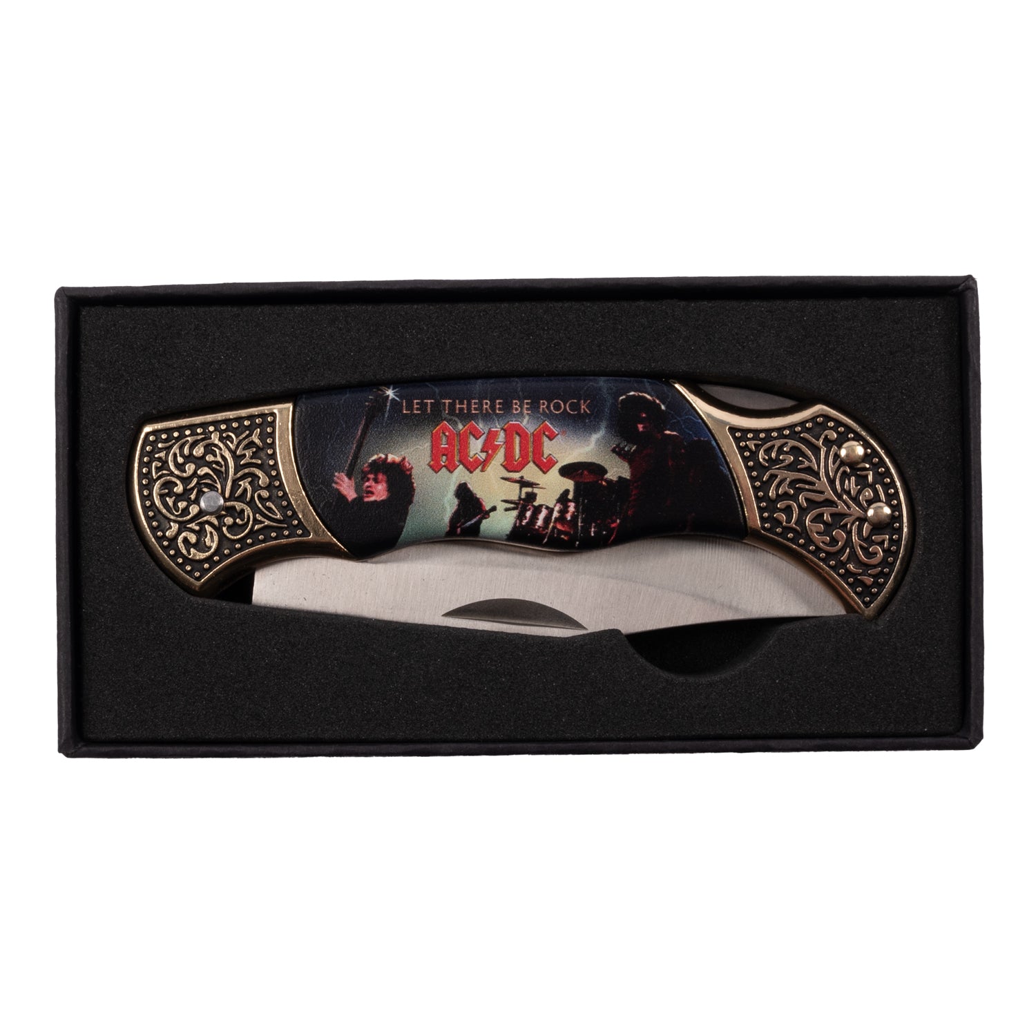 AC/DC Let There Be Rock Pocket Knife