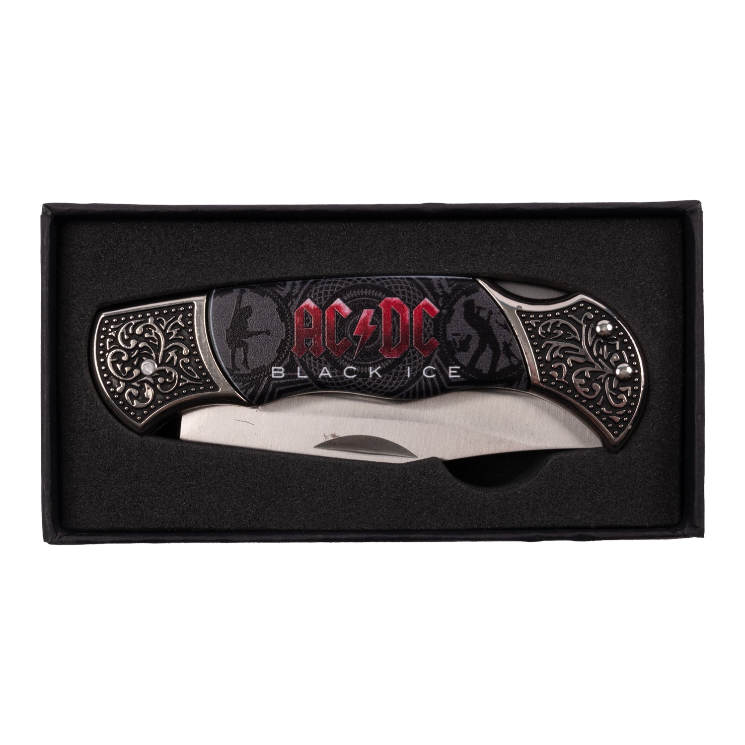 Compact Black Ice Folding Knife for EDC