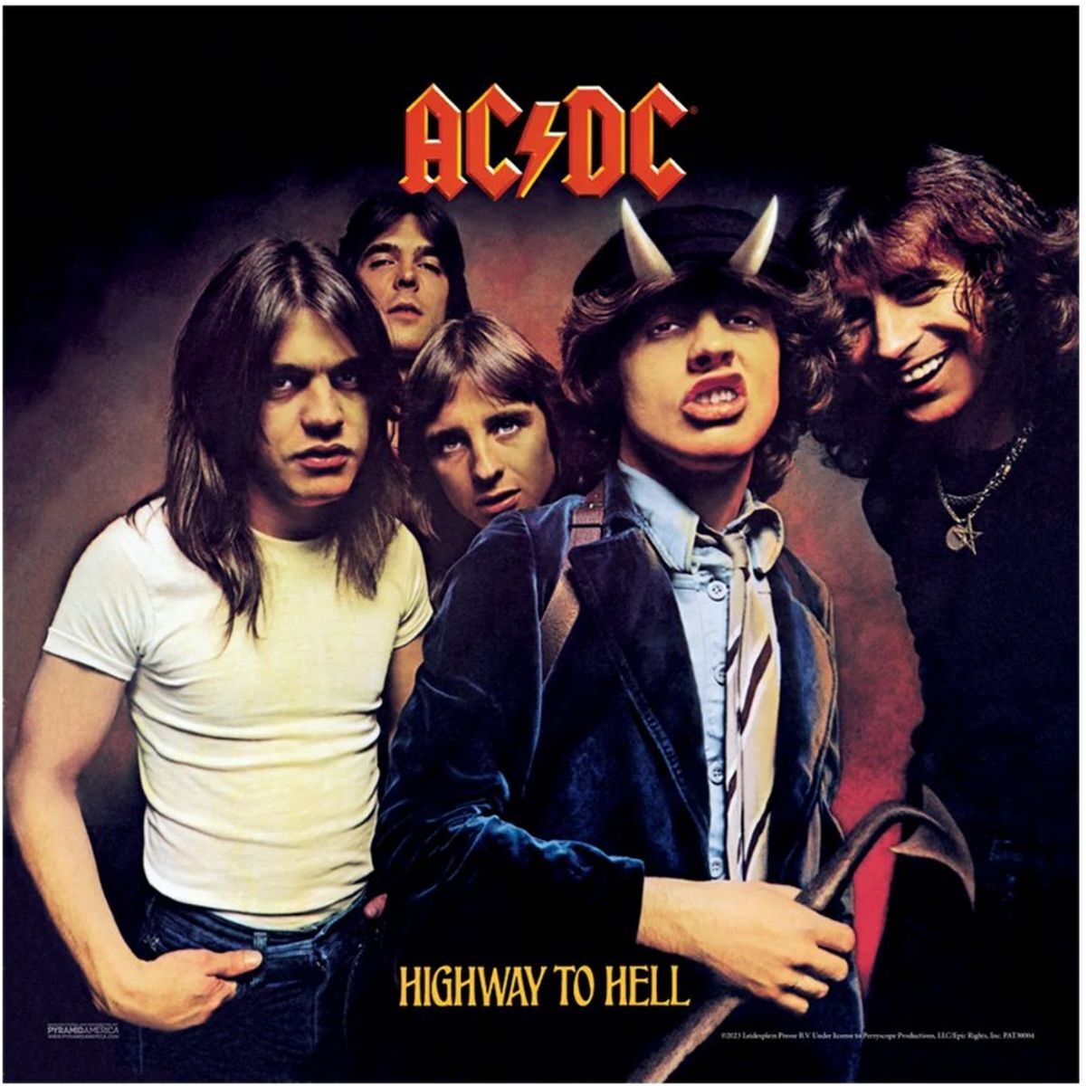 AC/DC Highway to Hell 12x12 Wall Poster