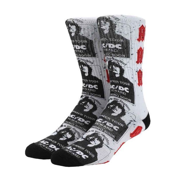 AC/DC Band Tour Crew Socks for Fans