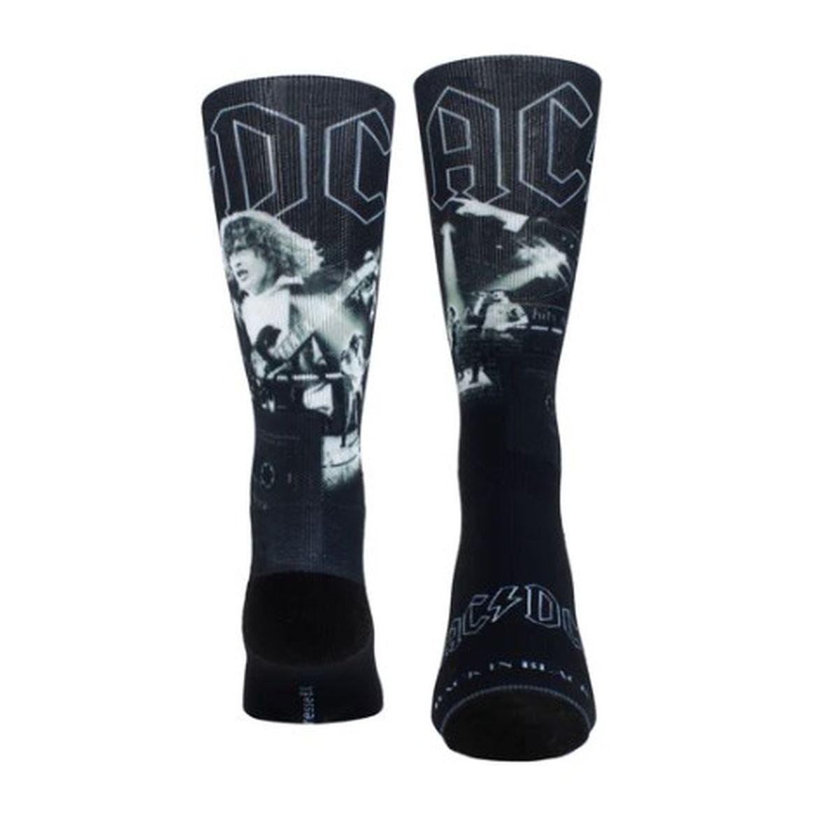 Rock Band AC/DC Black Socks