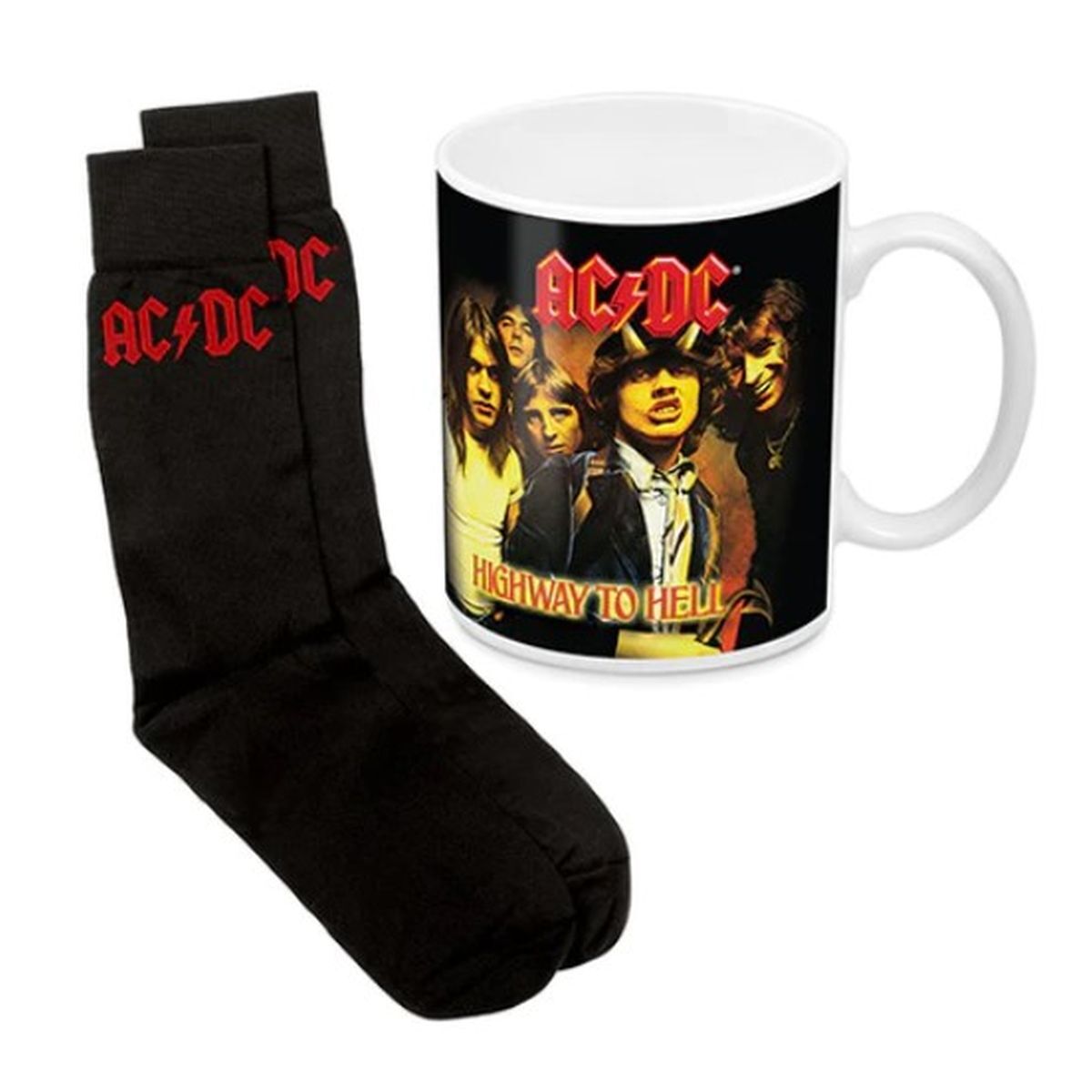 Highway to Hell Mug & Socks Gift Set
