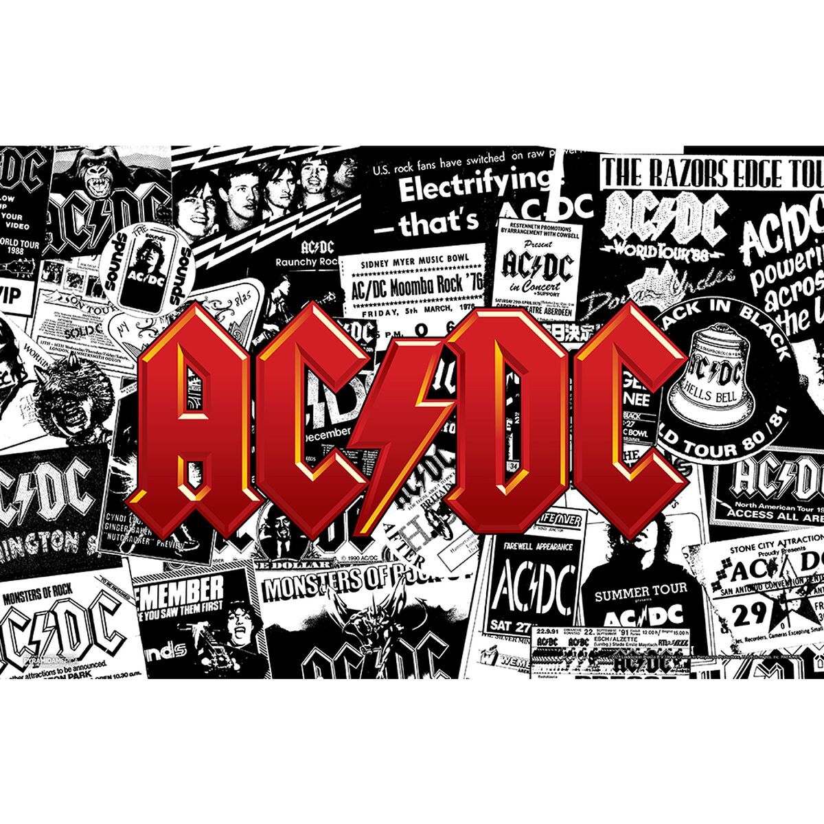 AC/DC 11x17 Rock Poster Print - Unframed