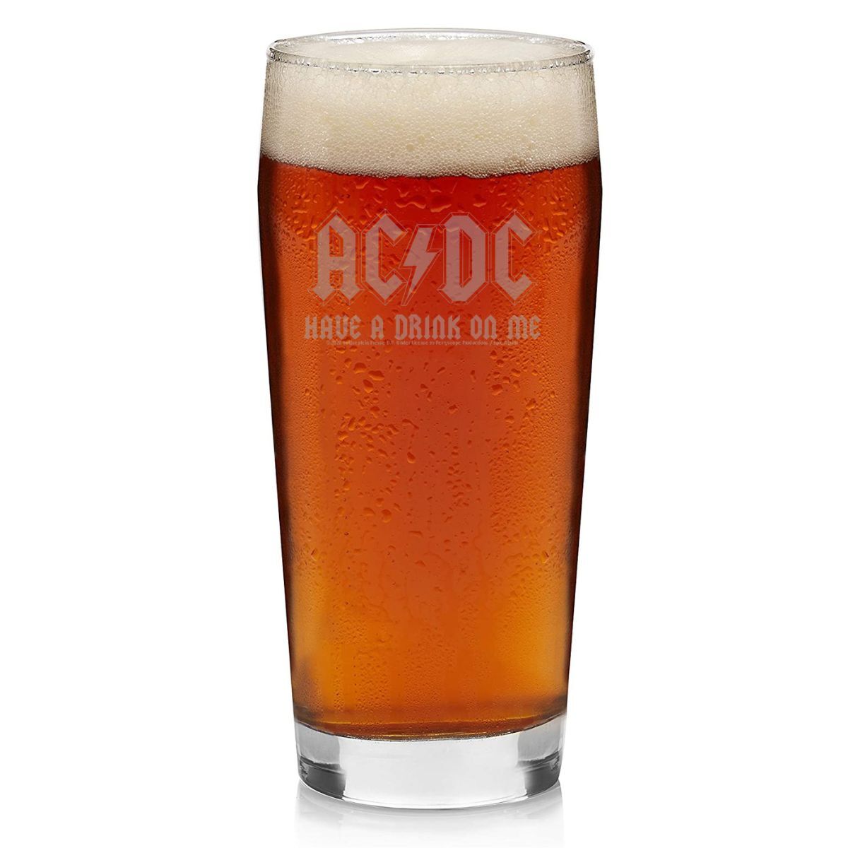 Laser-Etched 'Have A Drink' Willi Becher Beer Glass