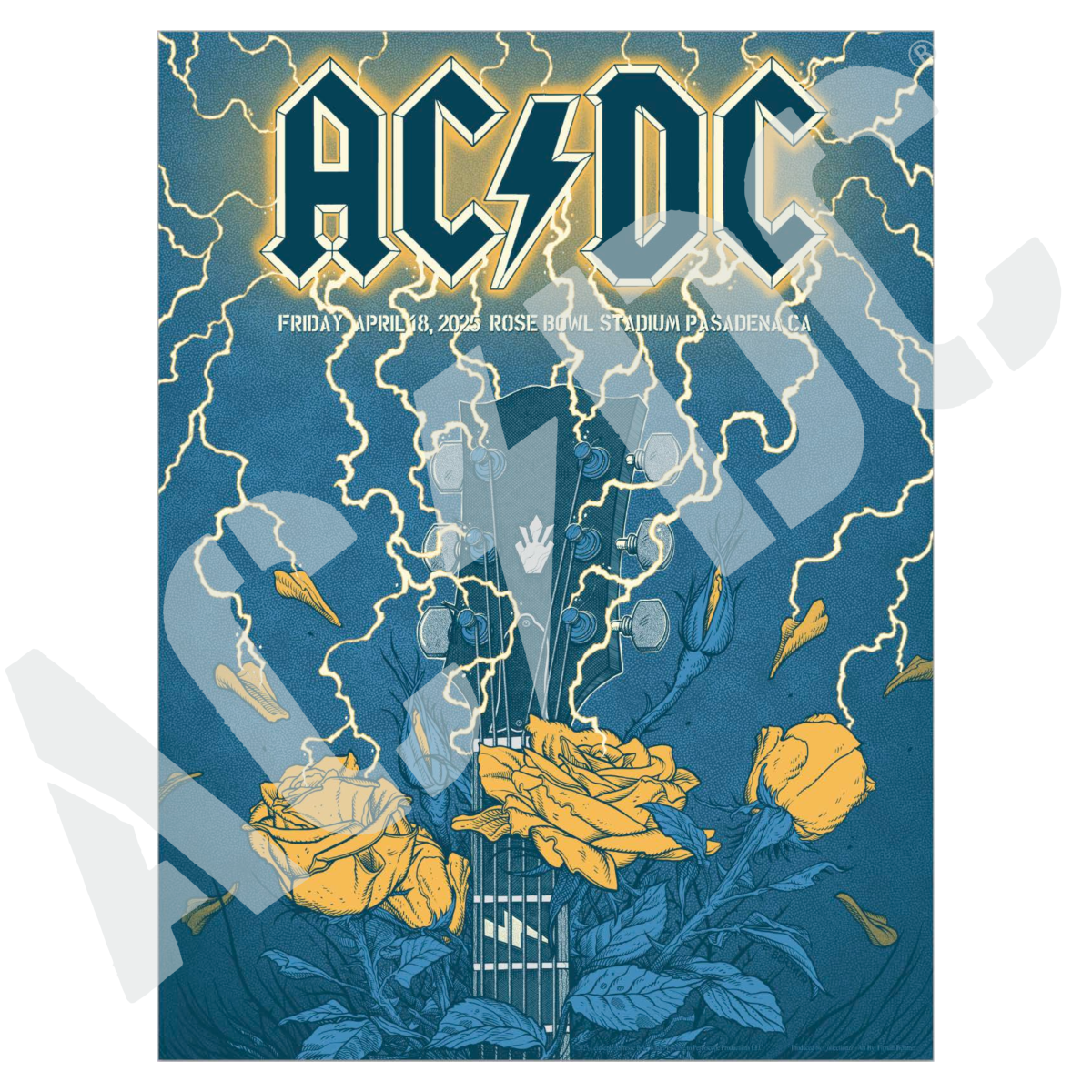 Pasadena PWR UP Tour Exclusive Poster