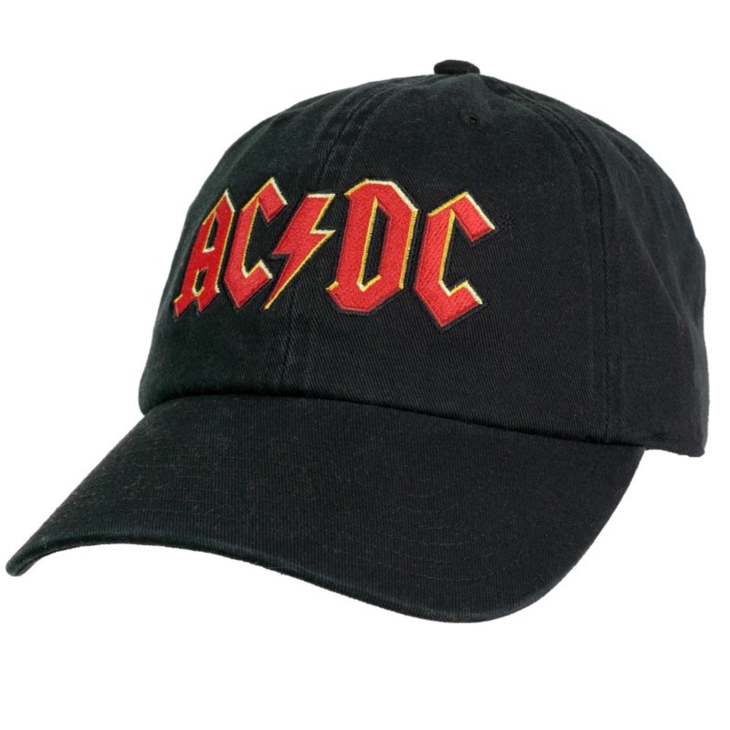 AC/DC 3D Logo Dad Hat - Black