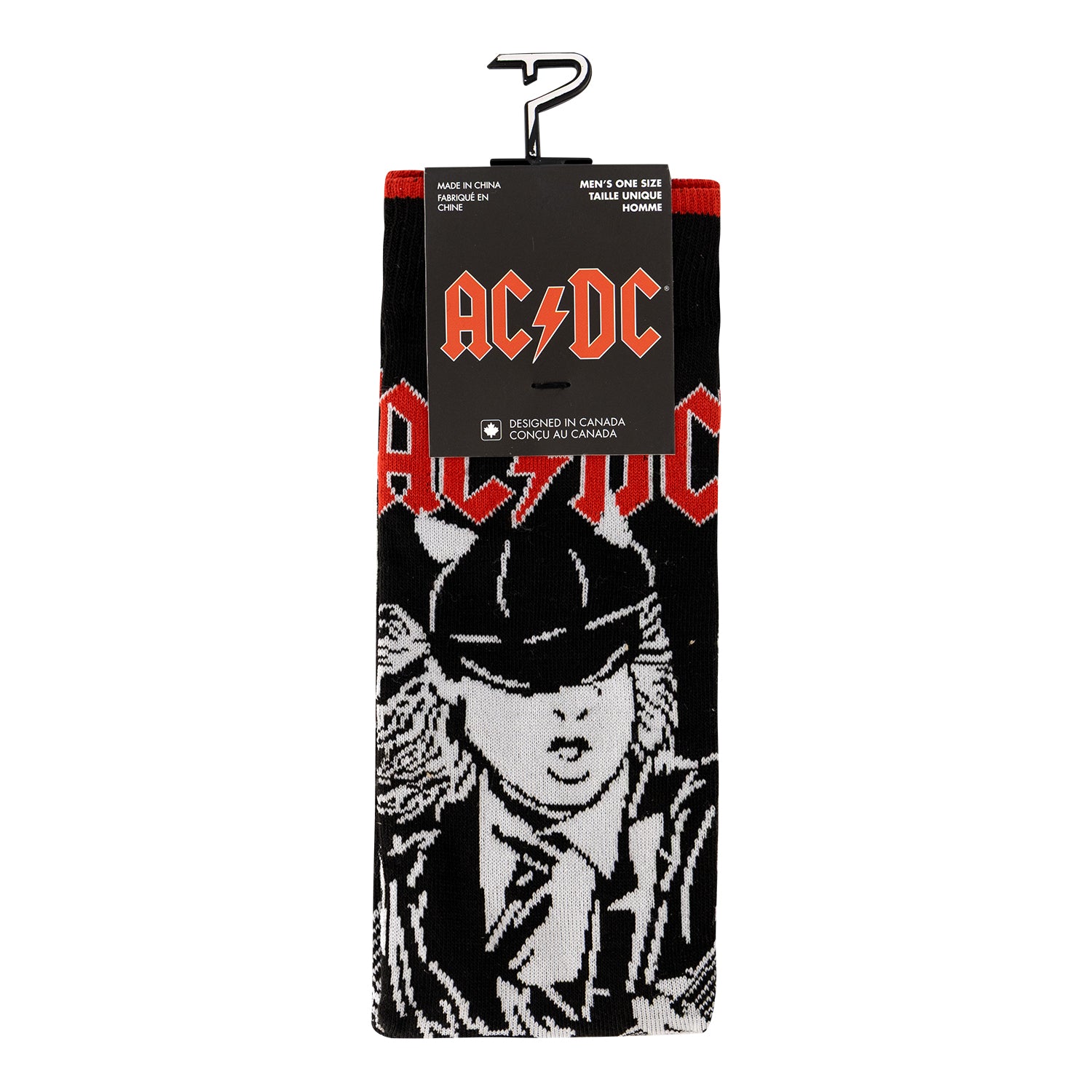 AC/DC Band Socks – Angus Young Style