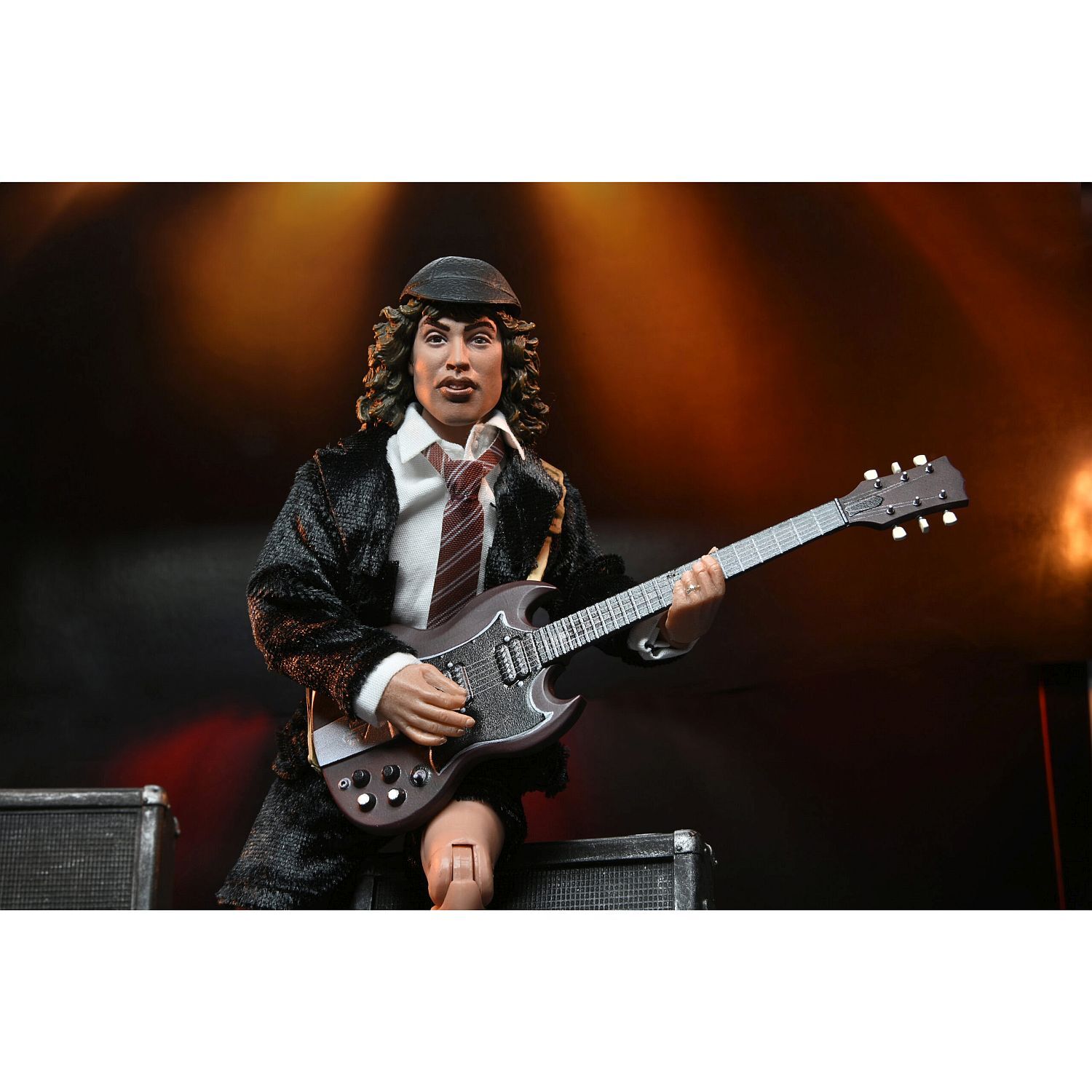 8" Angus Young Action Figure with Outfit