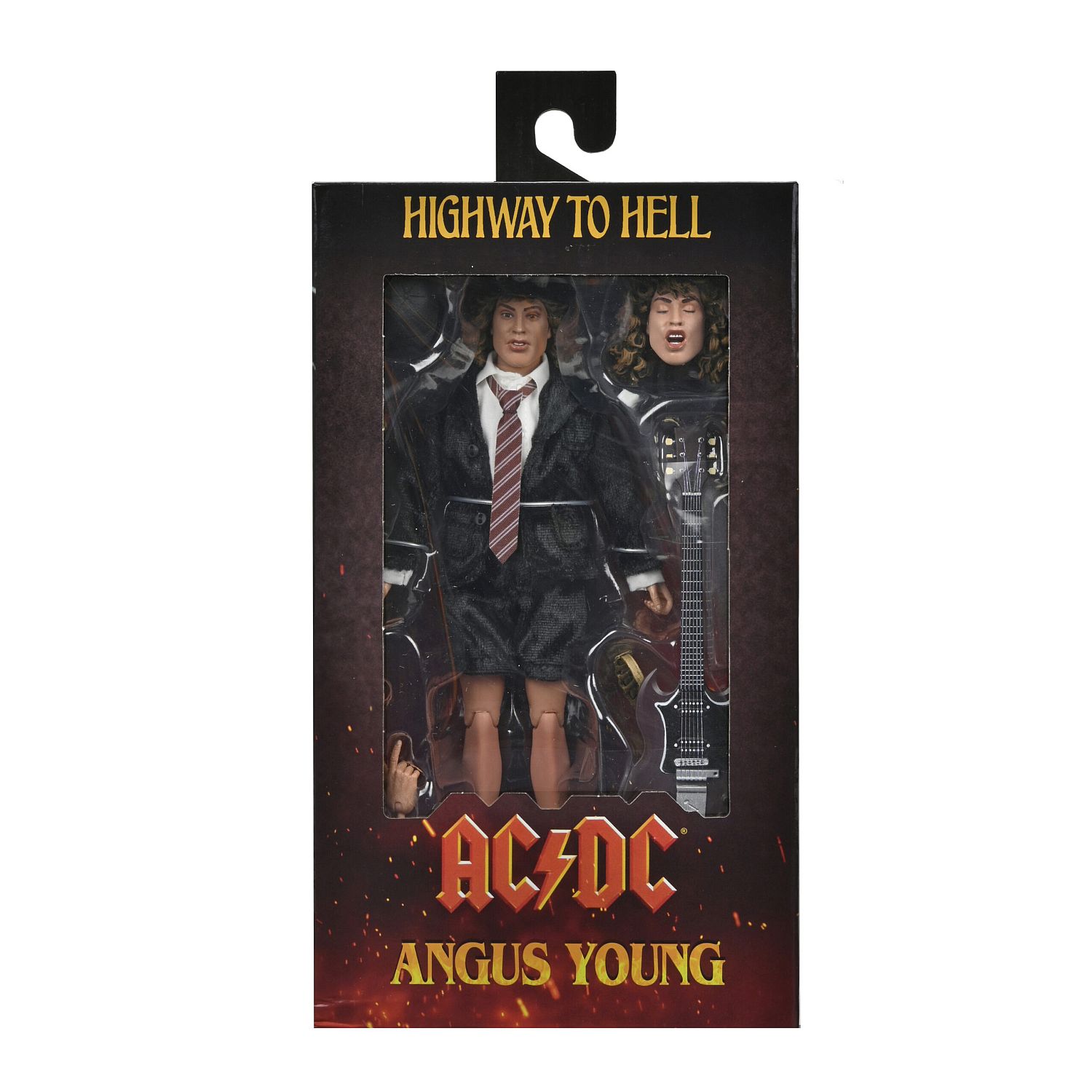 8" Angus Young Action Figure with Outfit