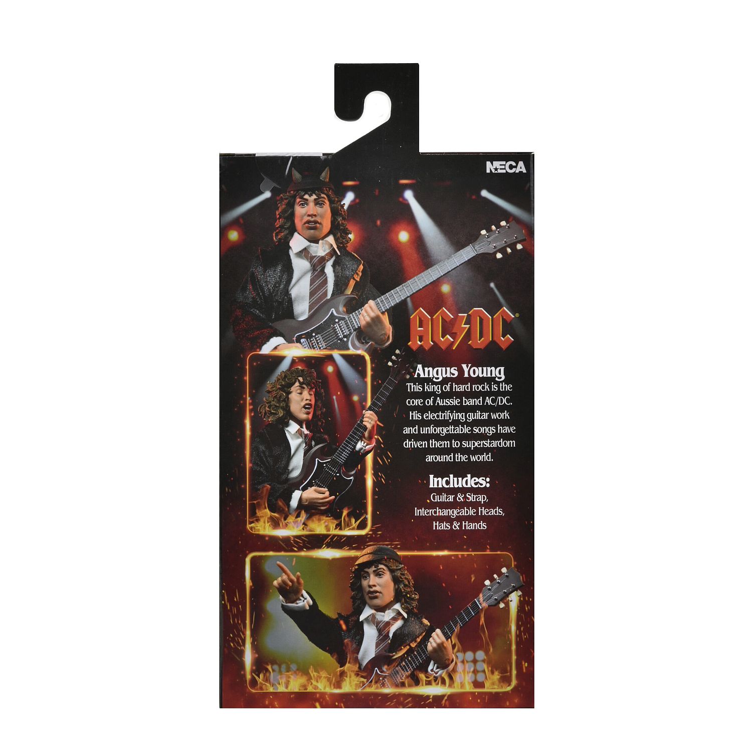 8" Angus Young Action Figure with Outfit