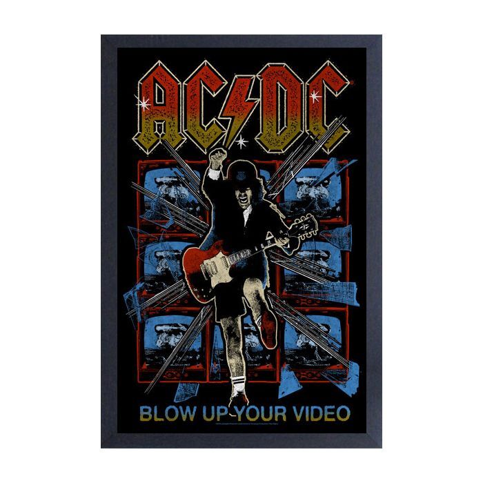 AC/DC Blow Up Your Video Framed 11x17 Poster