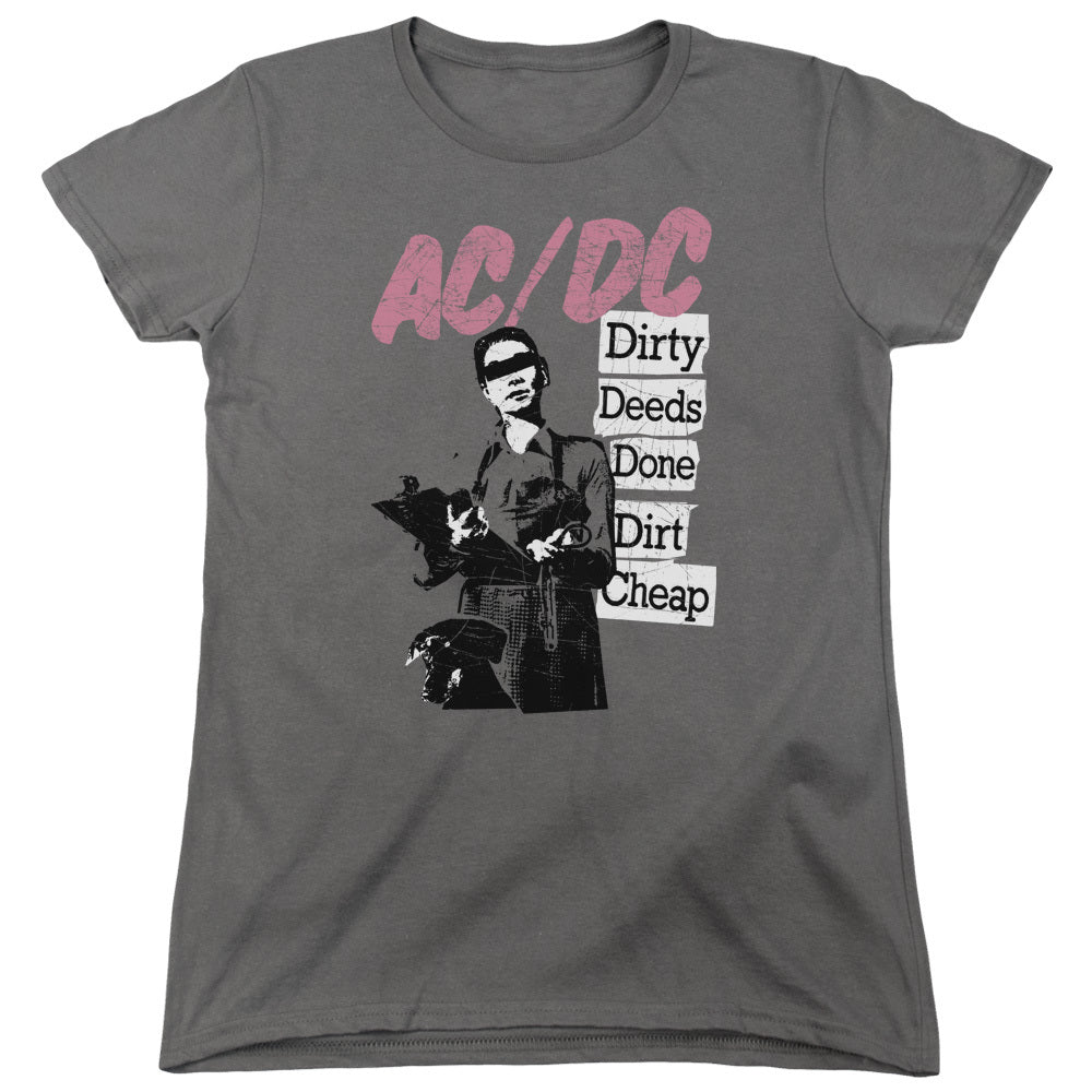 Women's Dirty Deeds Logo T-Shirt