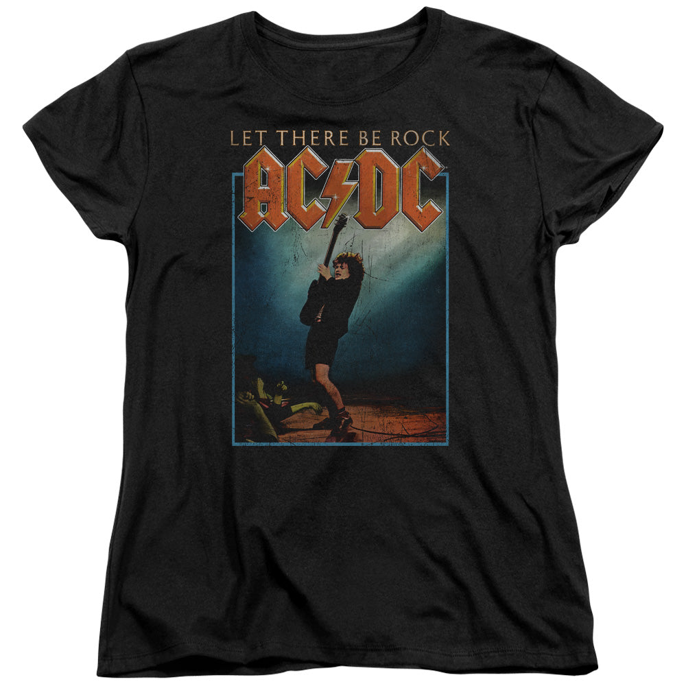 Women's Let There Be Rock Logo Tee