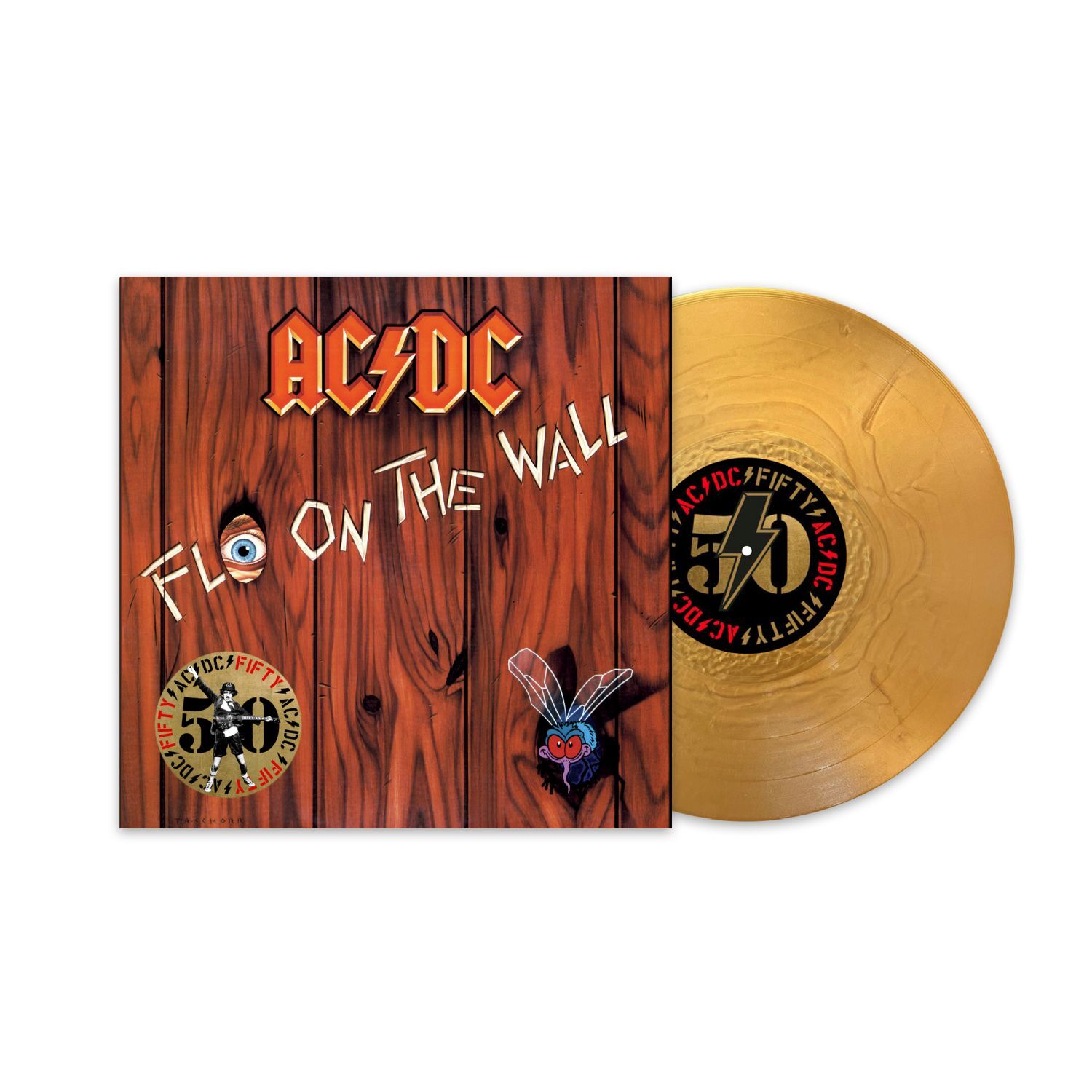Fly On The Wall 50th Anniversary Gold Vinyl LP