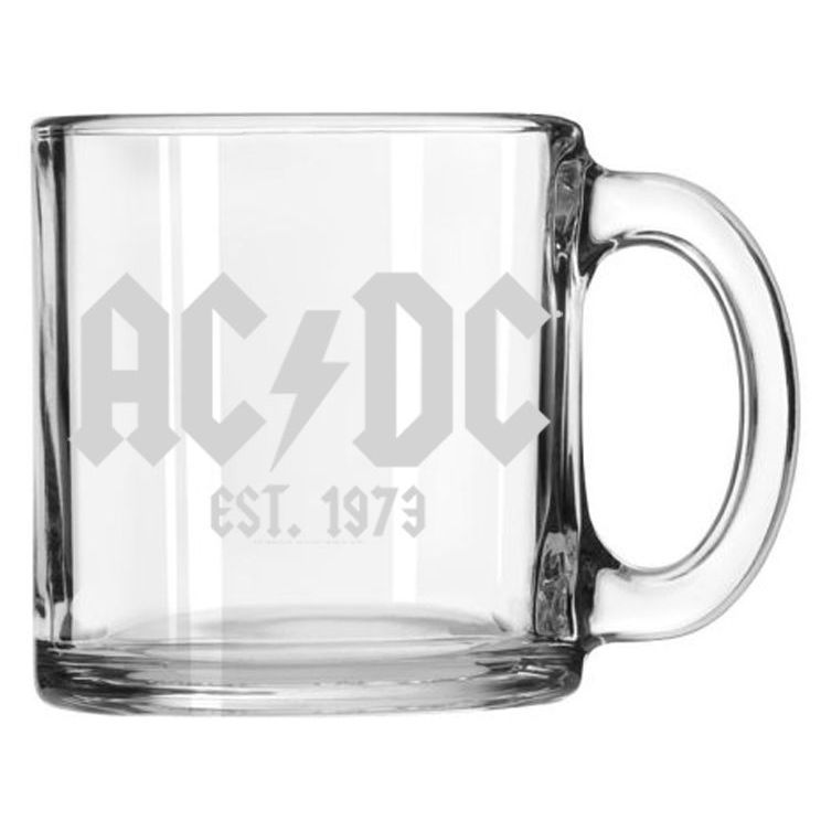 Vintage 1973 Etched Coffee Mug