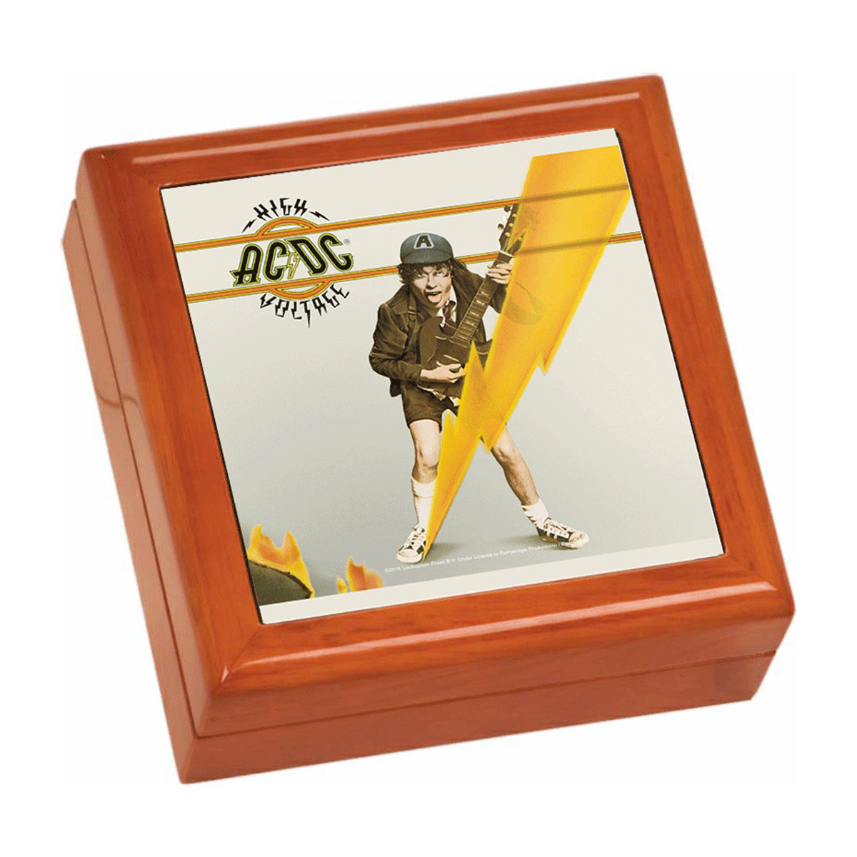 Handcrafted Wooden Keepsake Box for Valuables