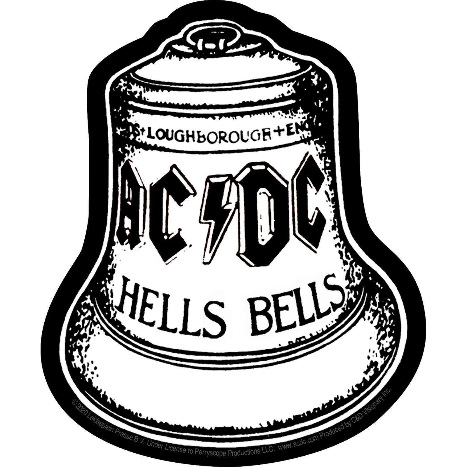 AC/DC Hells Bones Vinyl Sticker