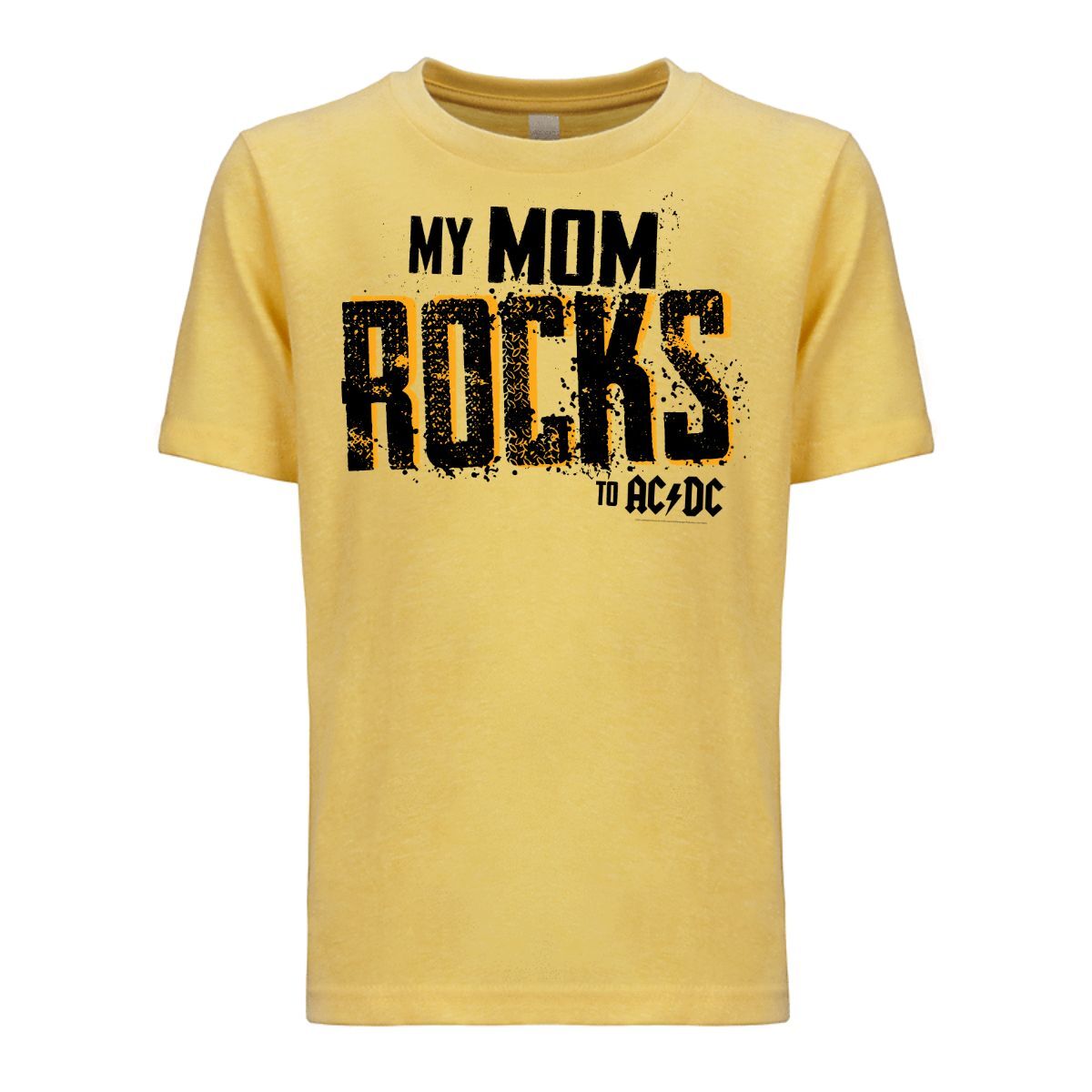 Yellow Mom Rocks Youth T-Shirt
