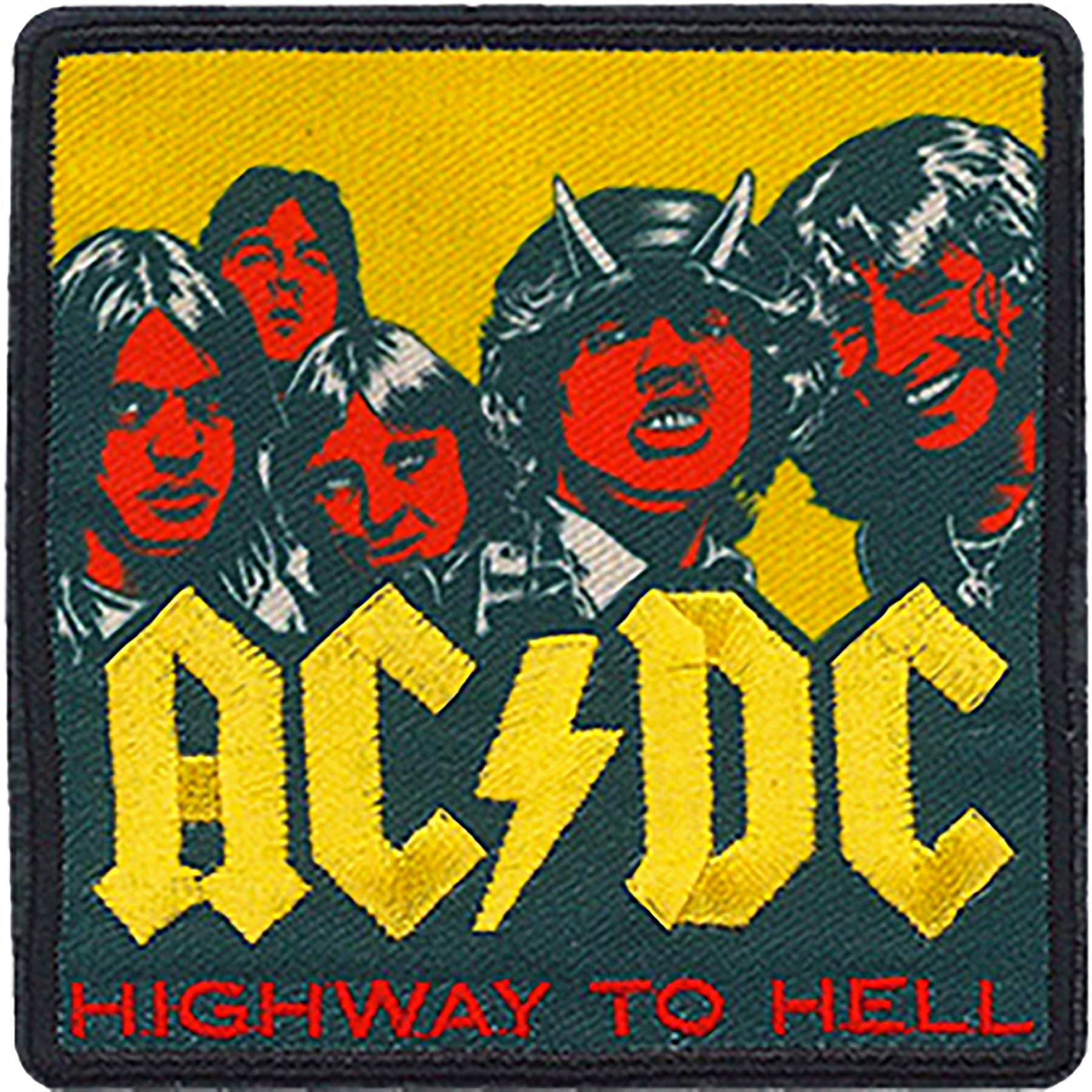 AC/DC Highway To Hell Embroidered Iron-On Patch