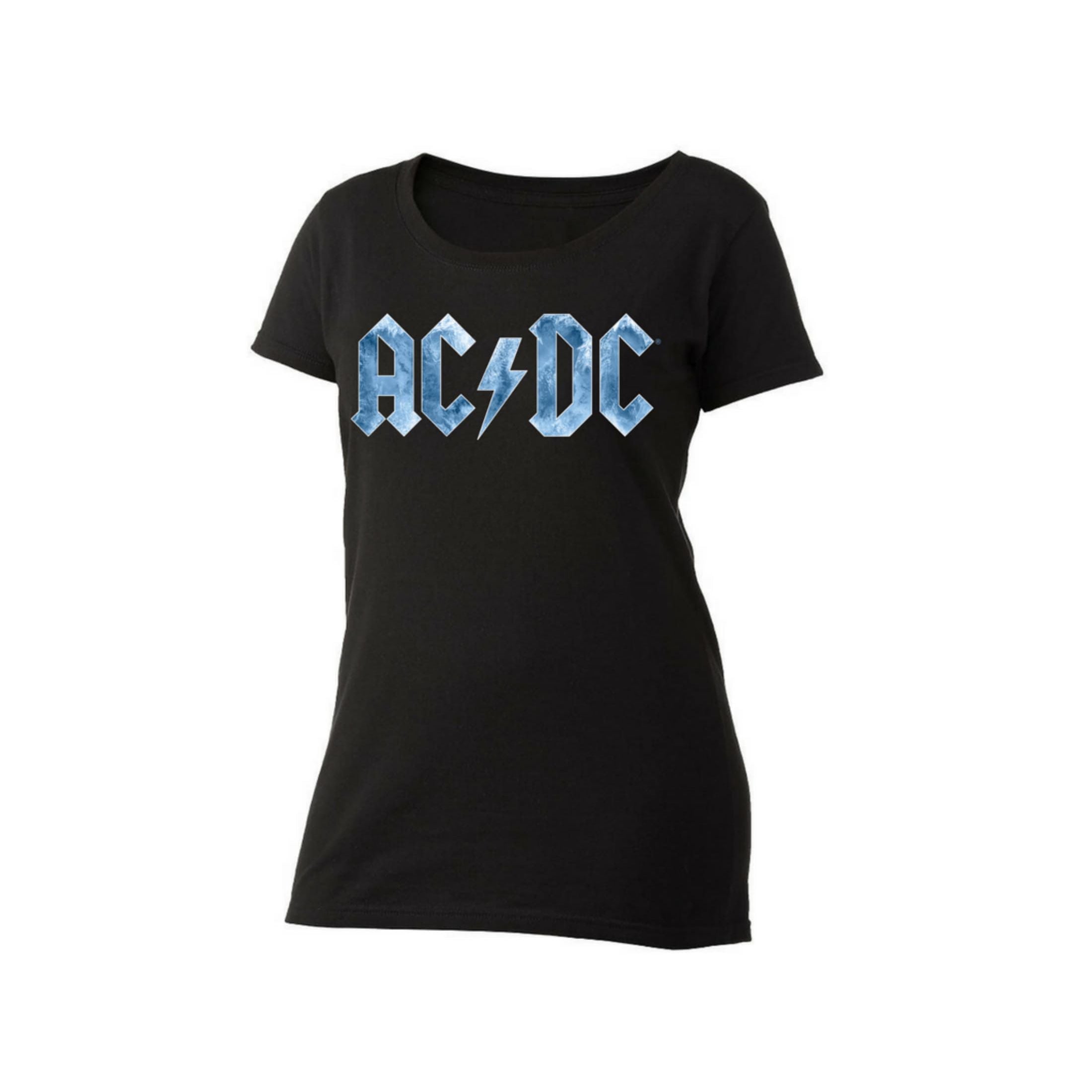 Women's AC/DC Ice Logo Scoop Neck Tee