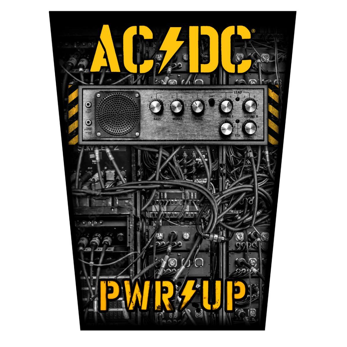 Customizable PWR UP Embroidered Back Patch