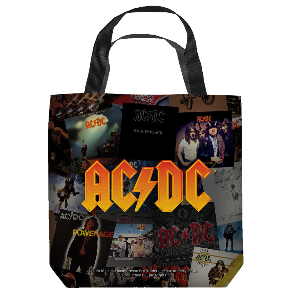AC/DC Tote Bag - 18x18 Music Fan Gift