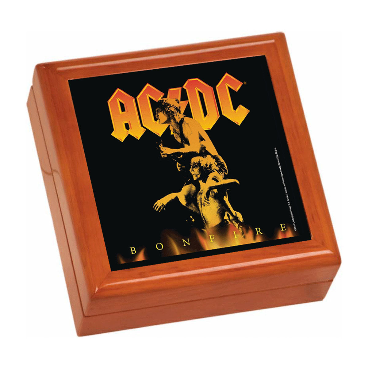 Bonfire Keepsake Memory Box in Wood