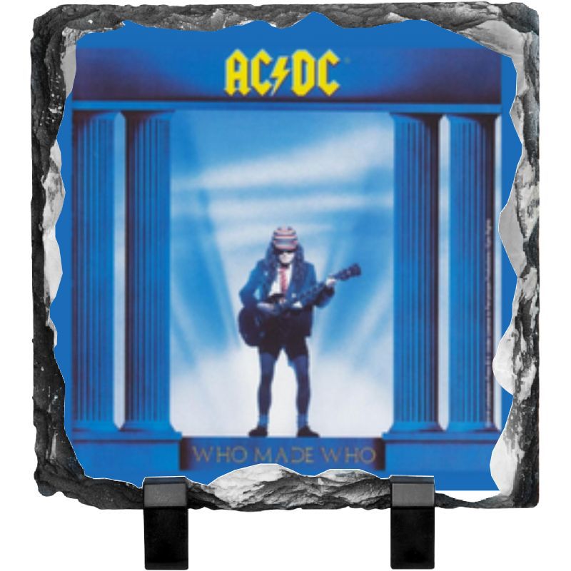 Who Made Who Custom Photo Slate Gift