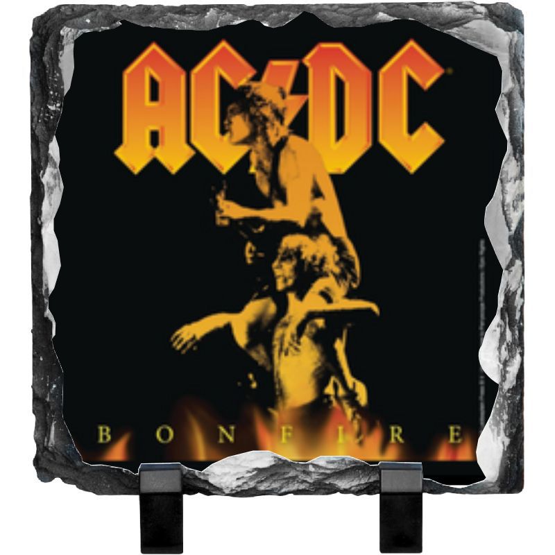 Bonfire Photo Slate by AC/DC - Rock Memorabilia