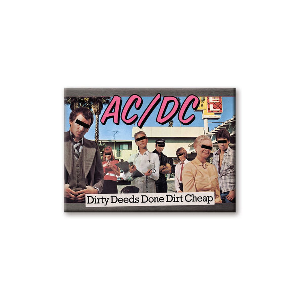 AC/DC Dirty Deeds Car Magnet (2.5"x3.5")