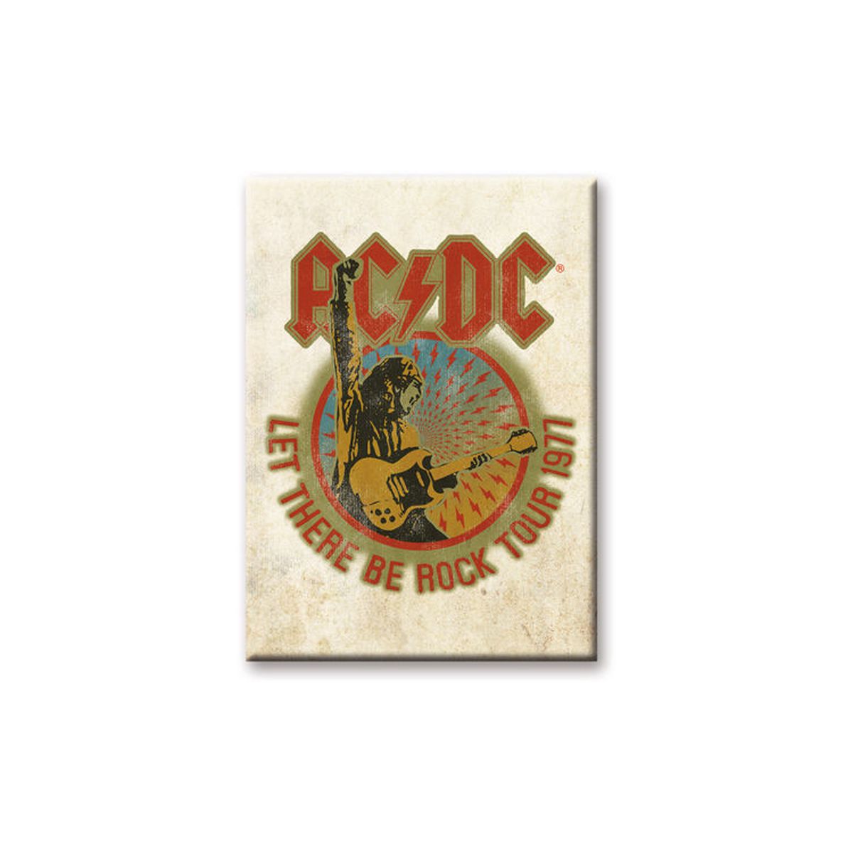 1977 AC/DC Let There Be Rock Tour Magnet
