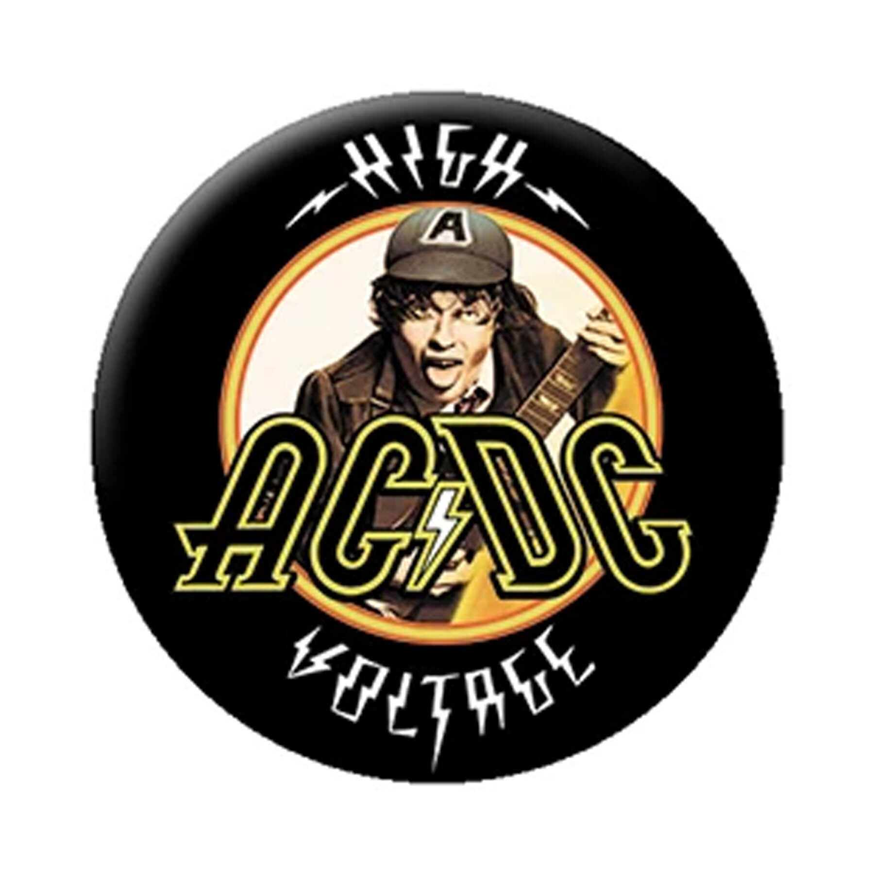 1.25" AC/DC High Voltage Button for Electronics