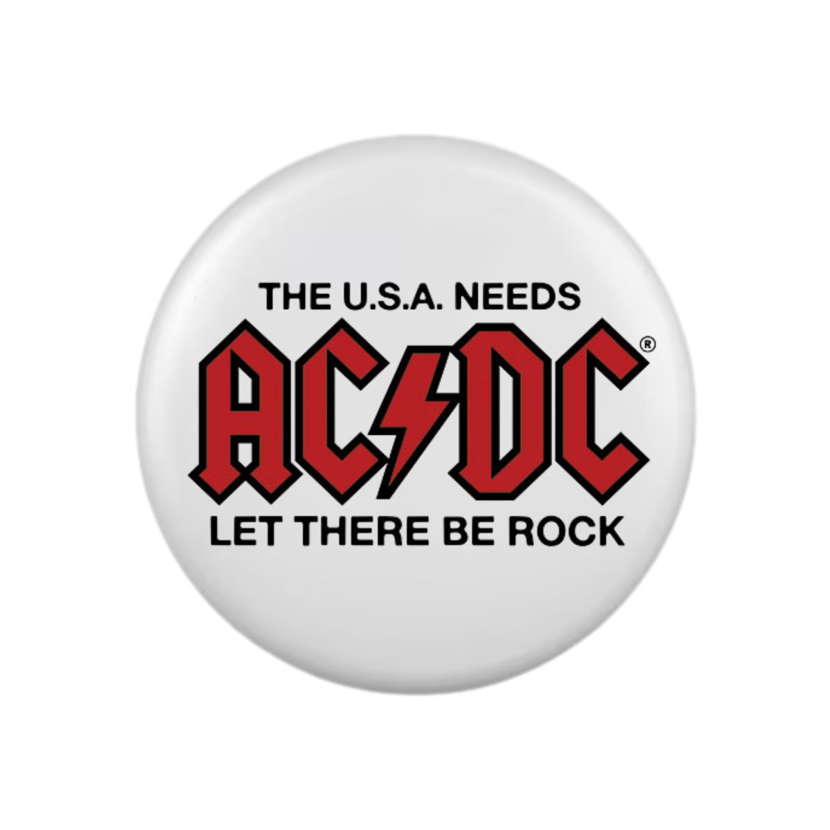 USA AC/DC Power Button for Electronics