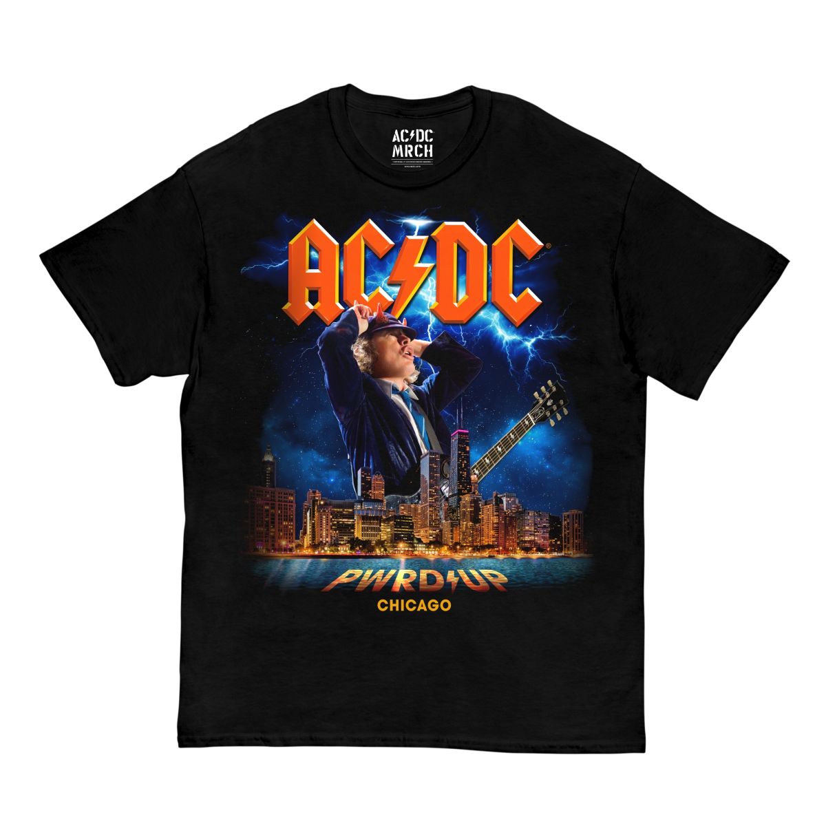 Chicago PWR UP Tour Tee - Official Concert Shirt
