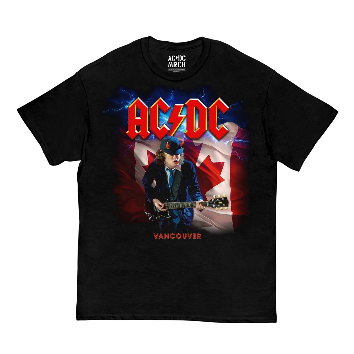 Vancouver PWR UP Tour Tee – Official Concert Merch
