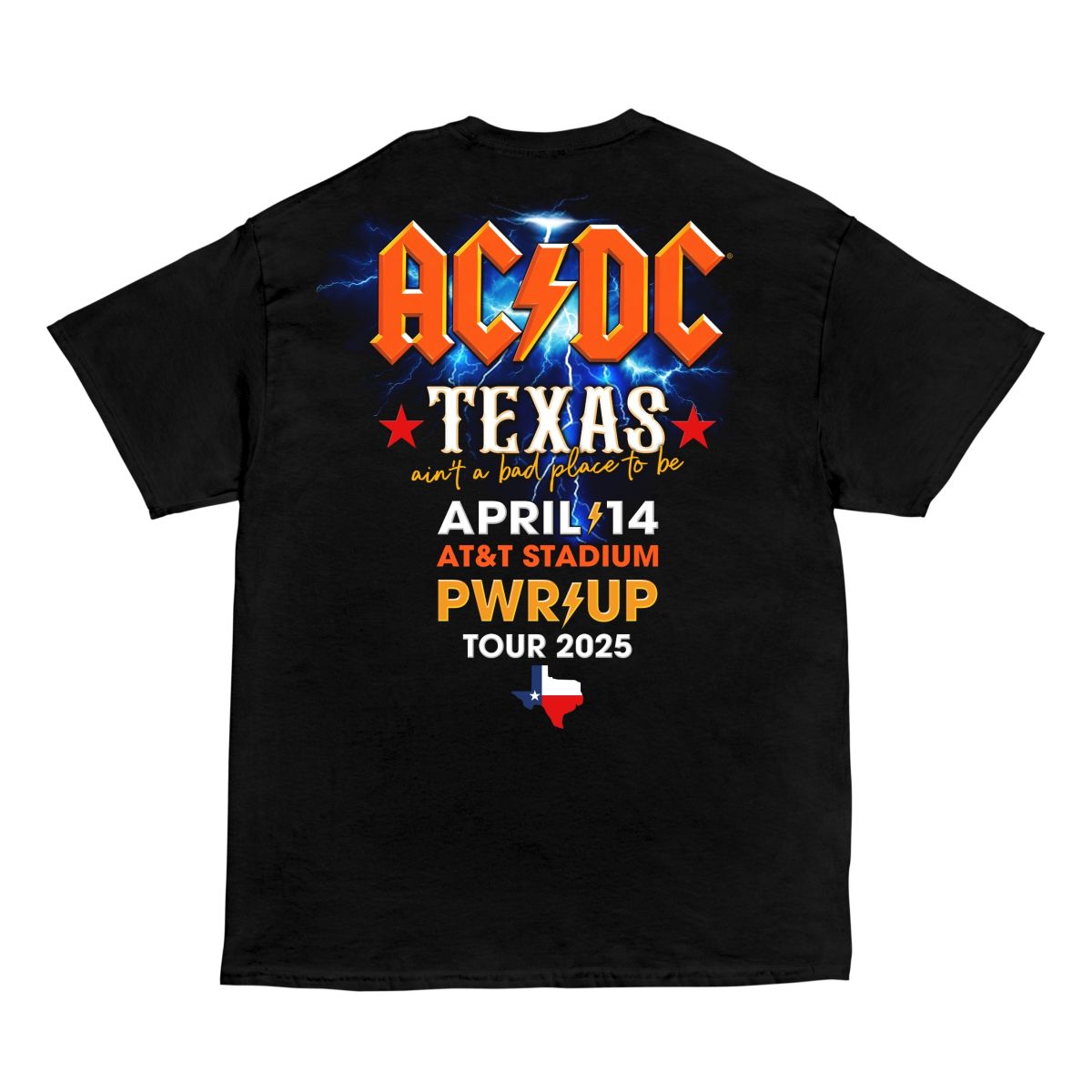 Dallas Tour Graphic Tee - PWR UP Design