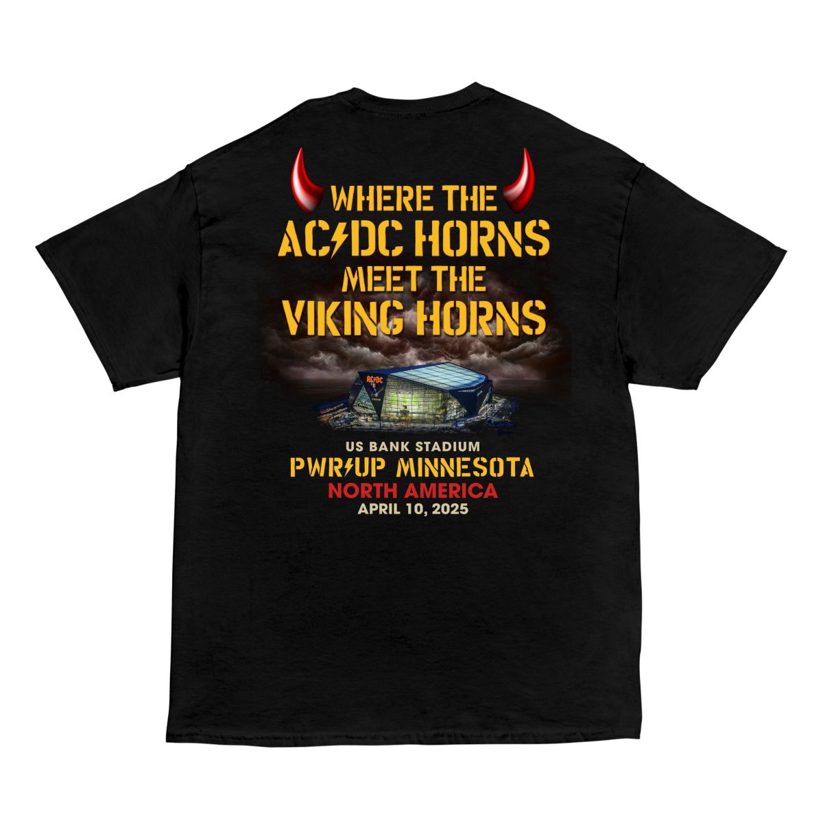 Minnesota PWR UP Tour Tee - Official Concert Merch